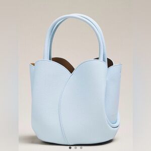 Melie Bianco Tulip Top Handle Crossbody Tote